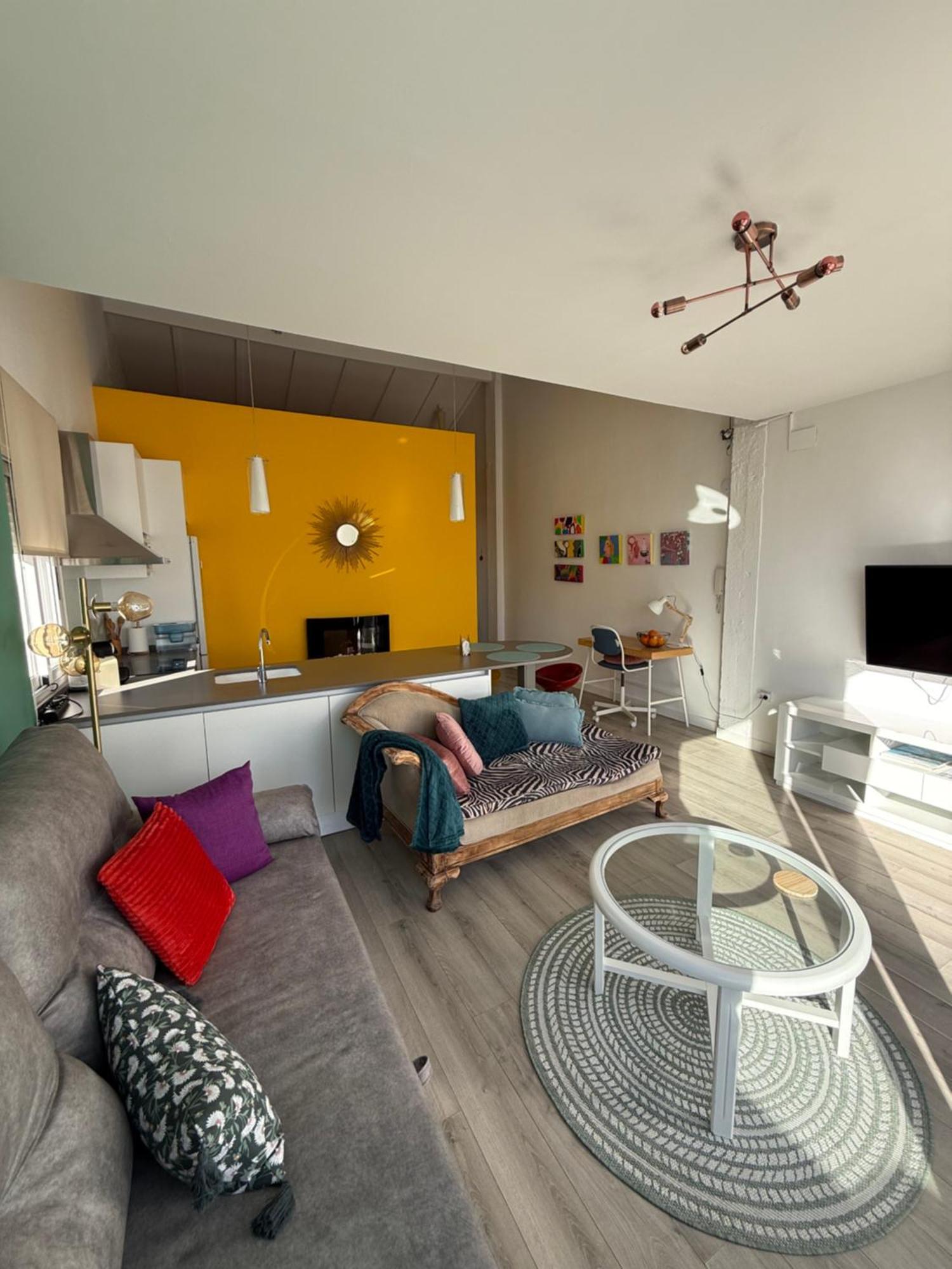 Ferienwohnung Petite Penthouse With The Sunniest Terrace In Valencia Exterior foto